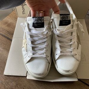 Golden Goose Superstar Low Top Leather Sneaker